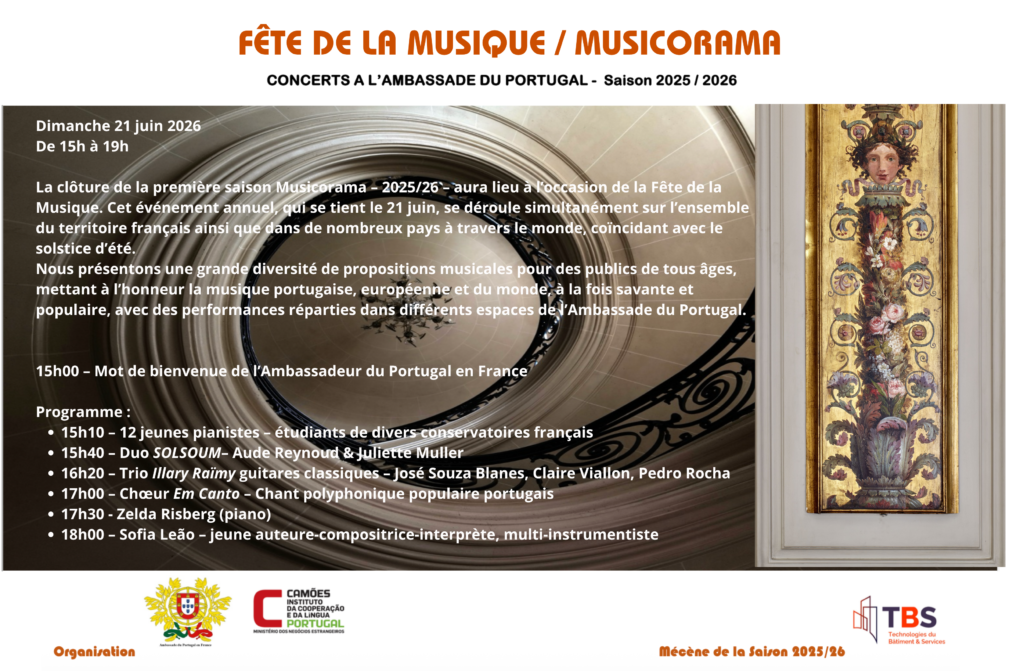 Programme Fête de la Musique-MUSICORAMA