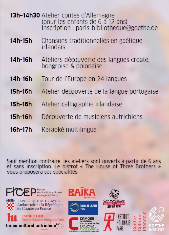 Journée europenne des langues